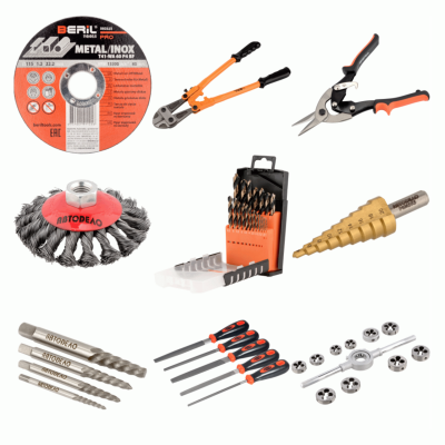 Cutting, abrasive and grinding tools
